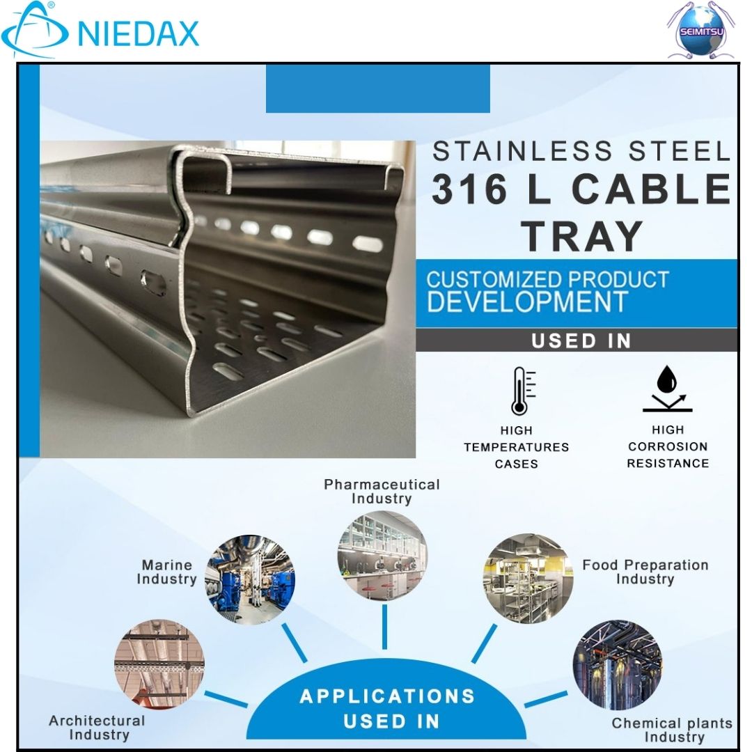 Niedax cable trays