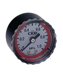 CKD Pressure guage with safety maker